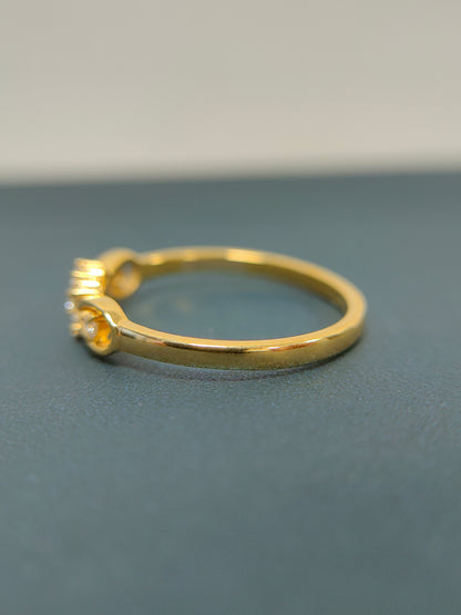 Minimalist Daily Wear Lab Grown Diamond Ring