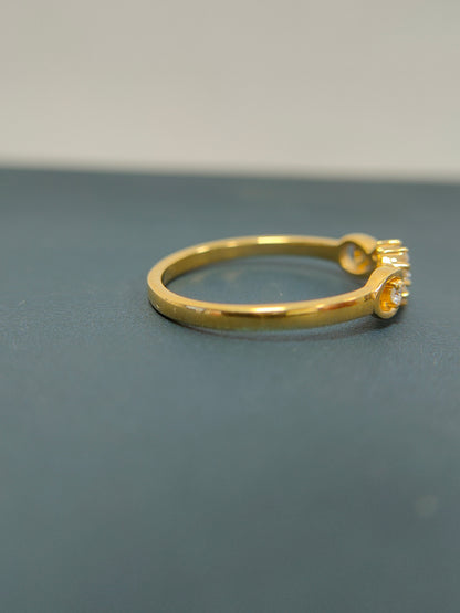 Minimalist Daily Wear Lab Grown Diamond Ring