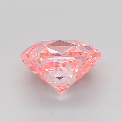 HEXAGONAL 1.06 CARAT FANCY INTENSE PINK VVS2  EX VG STRONG