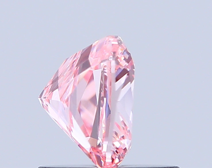 cushion 1.01 carat fancy intense pink vs2  vg vg strong