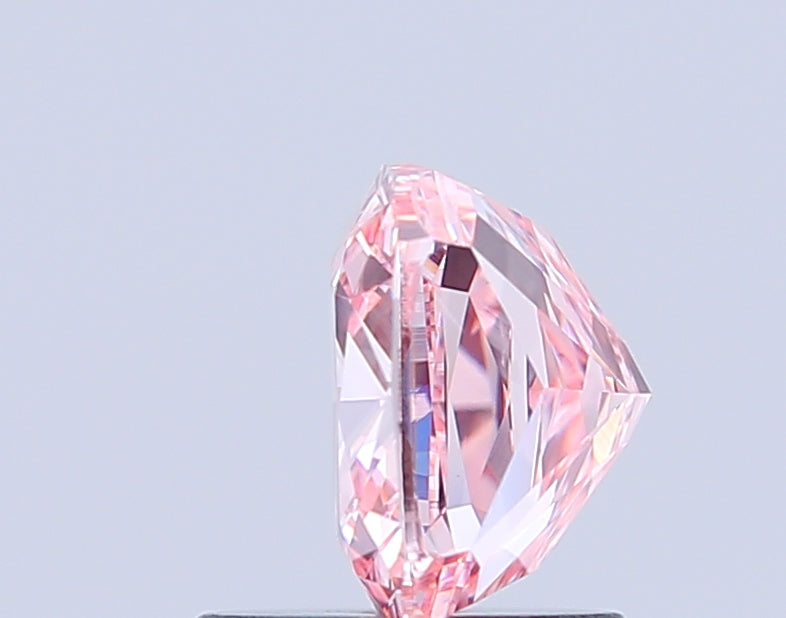 cushion 1.54 carat fancy intense pink vs1  vg vg strong