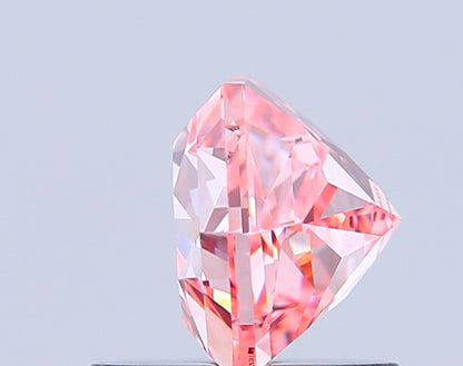 HEXAGONAL 1.02 CARAT FANCY INTENSE PINK VS1  VG VG STRONG