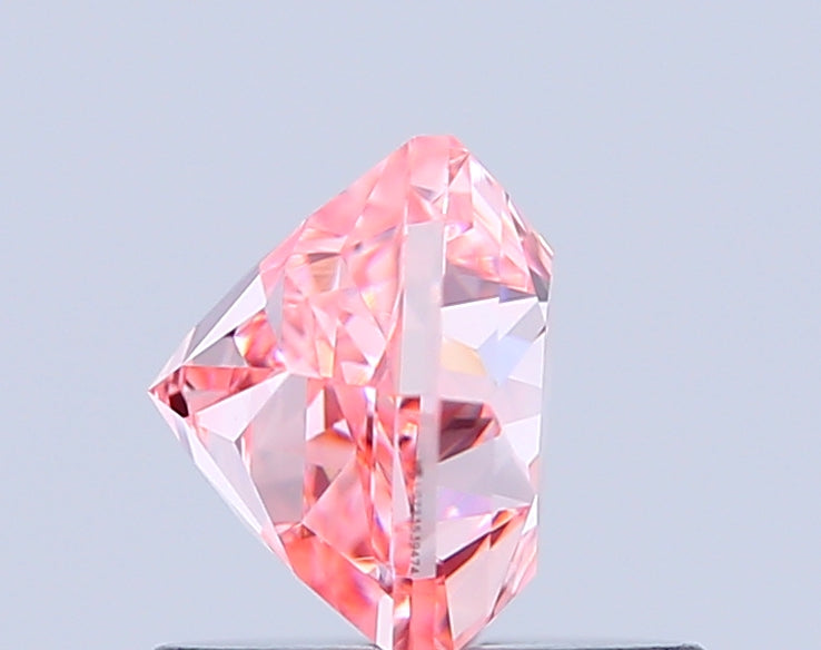 hexagonal 1.02 carat fancy intense pink vs1  vg vg strong