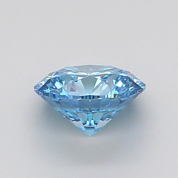 round 1.02 carat fancy vivid blue vs2 id ex ex none