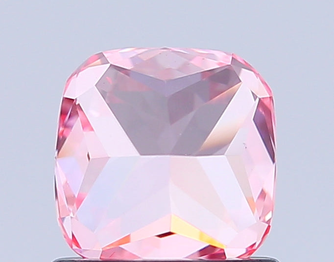 cushion 1.03 carat fancy vivid pink vs2  vg vg strong