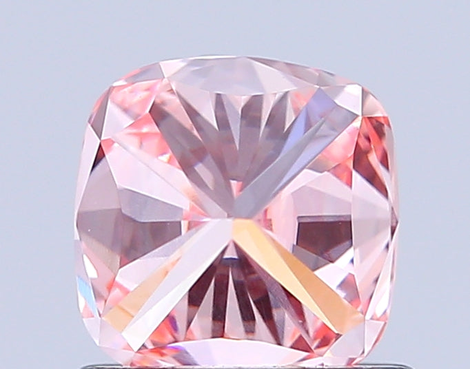 cushion 1 carat fancy intense pink vvs2  vg vg strong