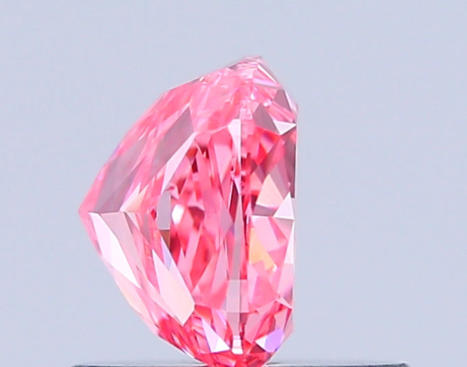 cushion 1.02 carat fancy vivid pink vs1  ex vg strong