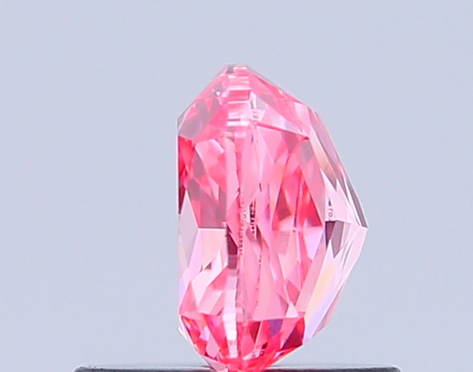 cushion 1.03 carat fancy vivid pink vvs2  ex vg strong