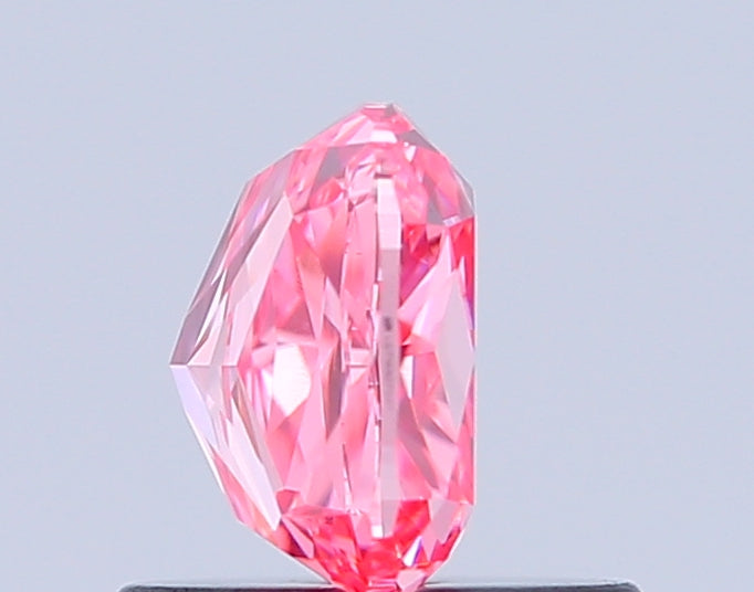 cushion 1.03 carat fancy vivid pink vvs2  ex vg strong