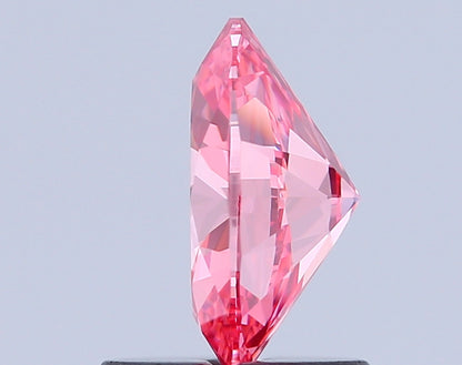 OVAL 1.05 CARAT FANCY VIVID PINK VVS2  EX EX STRONG