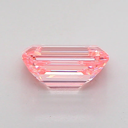 EMERALD 1.07 CARAT FANCY VIVID PINK VS1  VG VG STRONG