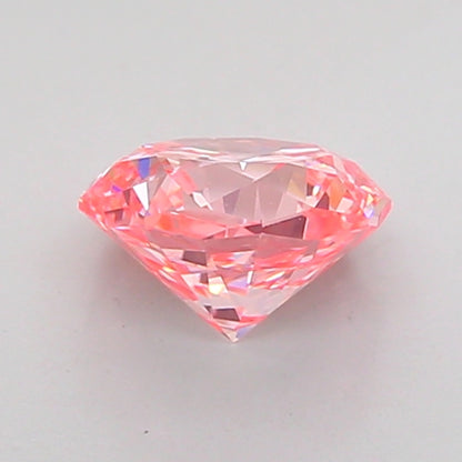 OCTAGONAL 1 CARAT FANCY INTENSE PINK VS2  EX EX SLIGHT