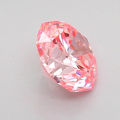 OCTAGONAL 1 CARAT FANCY INTENSE PINK VS2  EX EX SLIGHT
