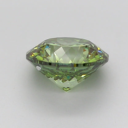 PORTUGUESE 1.57 CARAT FANCY VIVID GREEN VVS2  VG EX NONE
