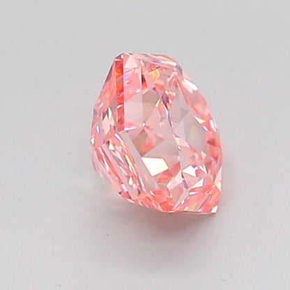 HEXAGONAL 0.9 CARAT FANCY VIVID PINK VVS2  VG VG SLIGHT