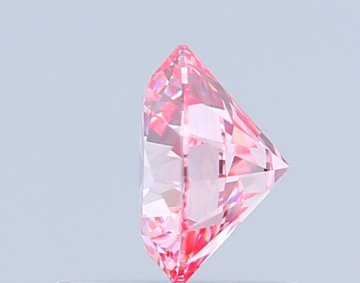 round 0.73 carat fancy vivid pink vs1 id ex ex slight