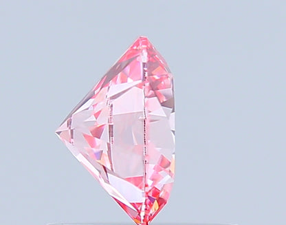 ROUND 0.73 CARAT FANCY VIVID PINK VS1 ID EX EX SLIGHT