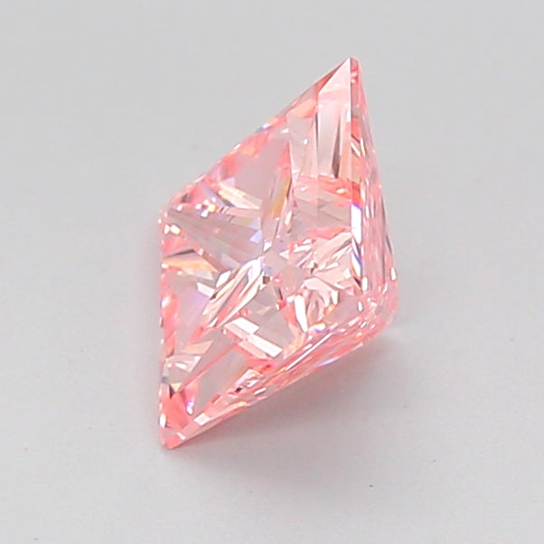 princess 0.99 carat fancy intense pink vvs2  vg vg strong