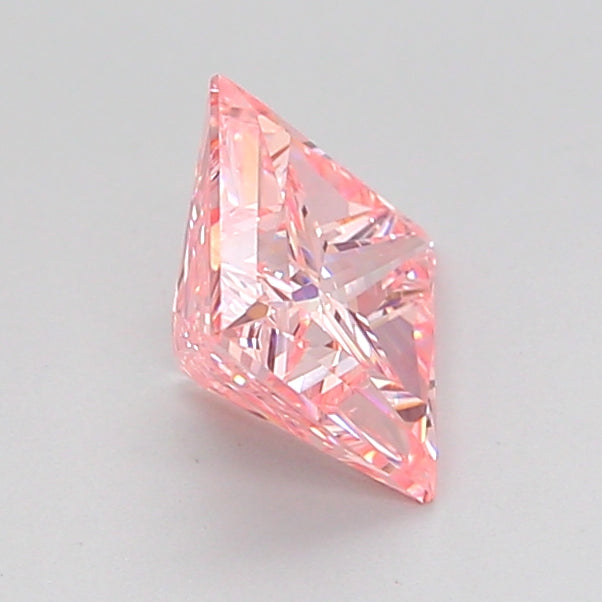 princess 0.99 carat fancy intense pink vvs2  vg vg strong