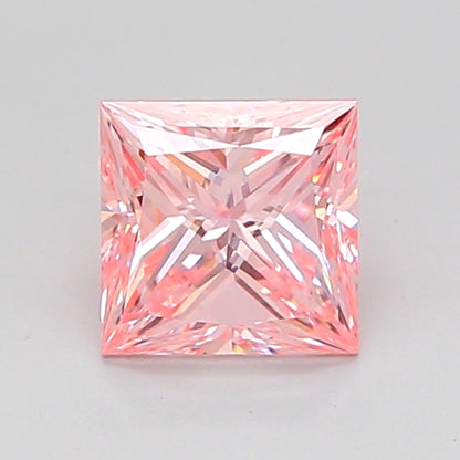 PRINCESS 0.99 CARAT FANCY INTENSE PINK VVS2  VG VG STRONG