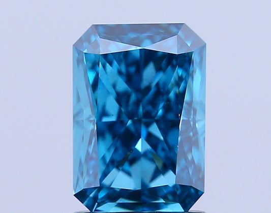RADIANT 2 CARAT FANCY VIVID BLUE VS1  VG EX NONE