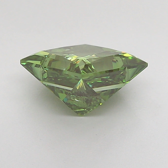 princess 1.51 carat fancy vivid green vvs2  vg good none