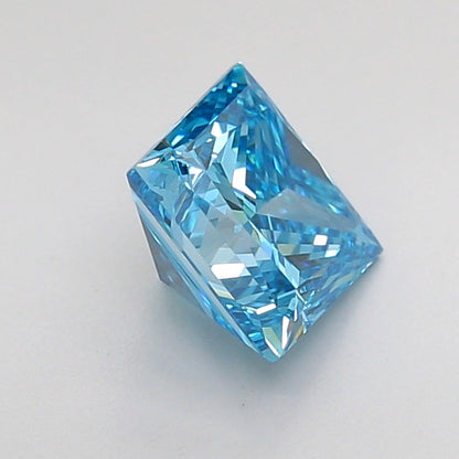 PRINCESS 1.03 CARAT FANCY VIVID BLUE VVS2  VG VG NONE