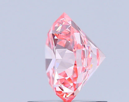 OCTAGONAL 1.07 CARAT FANCY INTENSE PINK VVS2  EX EX SLIGHT