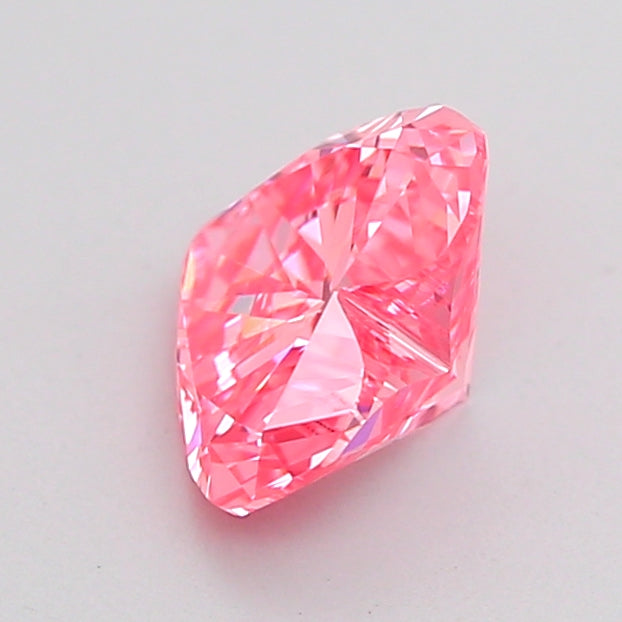 heart 1 carat fancy vivid pink vs2  vg vg strong