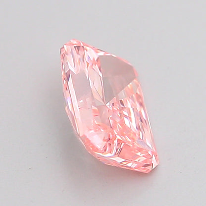 RADIANT 1 CARAT FANCY VIVID PINK VS1  VG VG STRONG