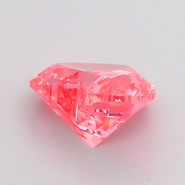 heart 1.03 carat fancy vivid pink vs1  vg vg strong