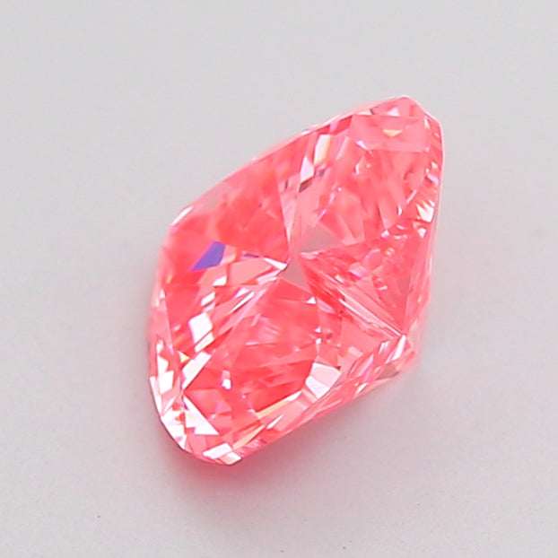 heart 1.03 carat fancy vivid pink vs1  vg vg strong