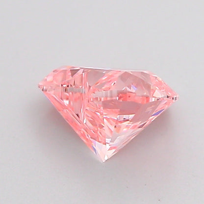 HEART 1.06 CARAT FANCY INTENSE PINK VS1  Good VG SLIGHT