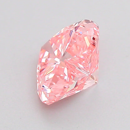 HEART 1.06 CARAT FANCY INTENSE PINK VS1  Good VG SLIGHT