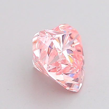 HEART 1.06 CARAT FANCY INTENSE PINK VS1  Good VG SLIGHT