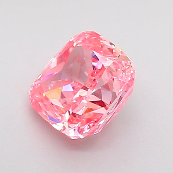 emerald 1.01 carat fancy vivid pink vs1  vg vg strong