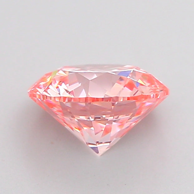 round 1.25 carat fancy intense pink vs1 id ex ex slight