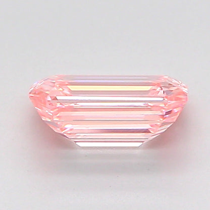 EMERALD 1.06 CARAT FANCY INTENSE PINK VVS2  VG EX SLIGHT