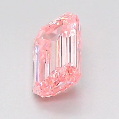 EMERALD 1.06 CARAT FANCY INTENSE PINK VVS2  VG EX SLIGHT