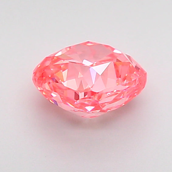 cushion 1 carat fancy vivid pink vs2  vg vg strong