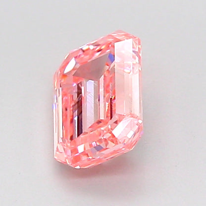 EMERALD 1.05 CARAT FANCY VIVID PINK VVS2  VG VG SLIGHT