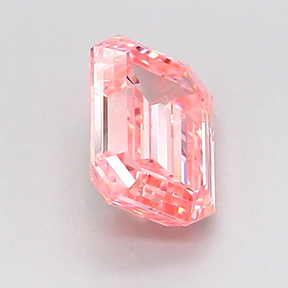 EMERALD 1.05 CARAT FANCY VIVID PINK VVS2  VG VG SLIGHT
