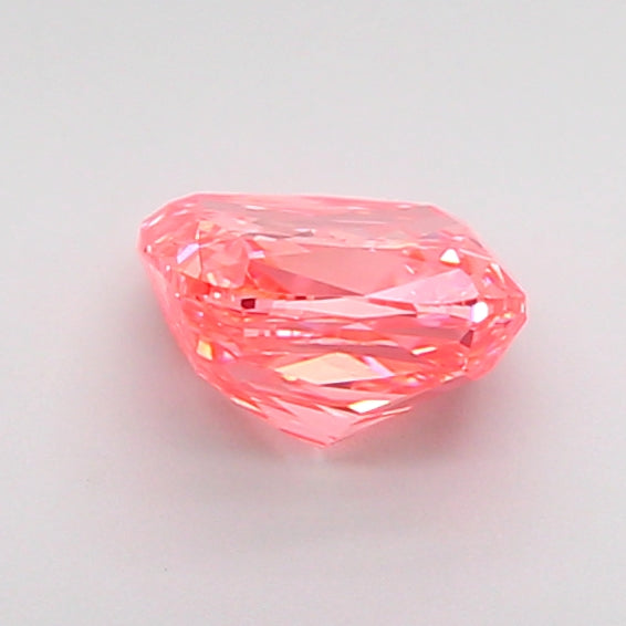 cushion 1.01 carat fancy vivid pink vvs2  vg good strong