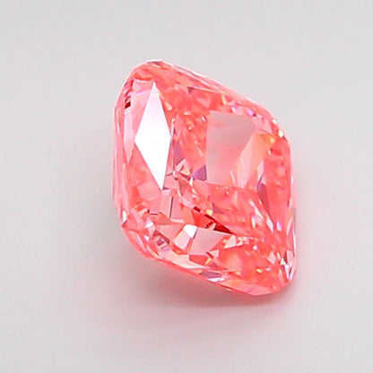 CUSHION 1.01 CARAT FANCY VIVID PINK VVS2  VG Good STRONG