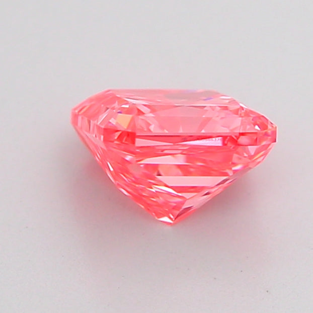 radiant 1.02 carat fancy vivid pink vvs2  ex vg strong