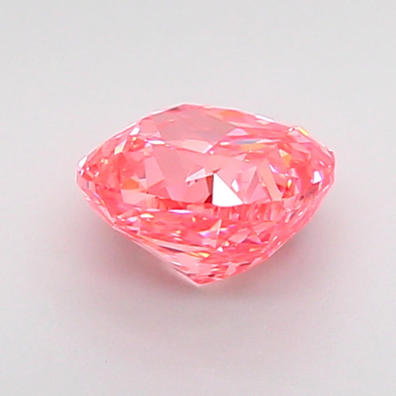 cushion 1.03 carat fancy vivid pink vvs2  ex vg strong