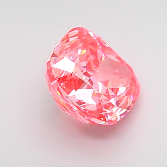 cushion 1.03 carat fancy vivid pink vvs2  ex vg strong
