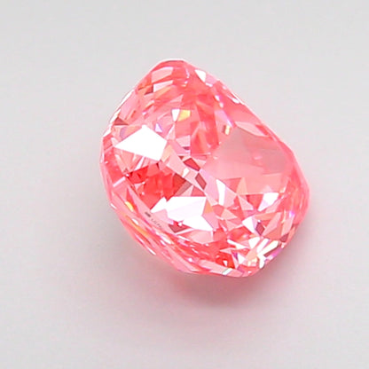 CUSHION 1.03 CARAT FANCY VIVID PINK VVS2  EX VG STRONG