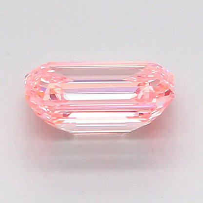 EMERALD 1.07 CARAT FANCY VIVID PINK VVS2  VG VG STRONG