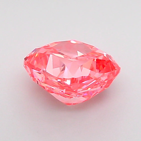 cushion 1.07 carat fancy vivid pink vs1  vg vg strong
